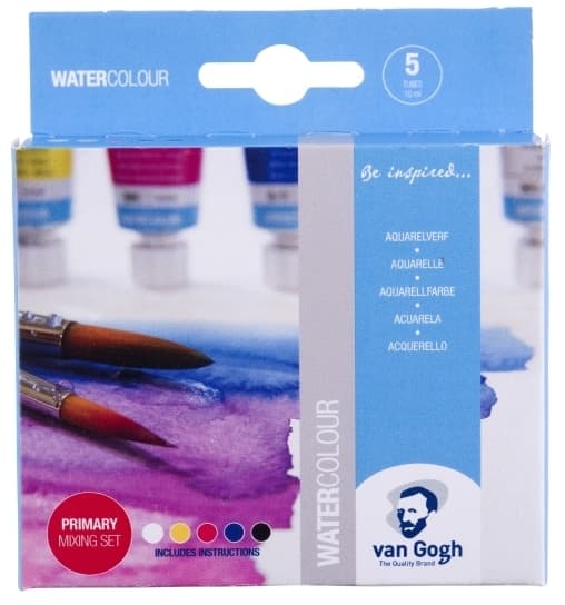 Van Gogh Watercolour primary mixing set | 5 x tubes