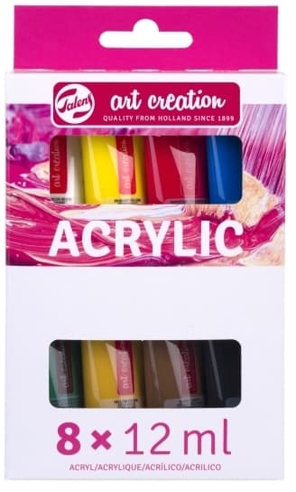 Talens Art Creation Acrylic colour set | 8 x