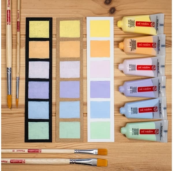 Talens Art Creation Acrylic colour set Pastel | 6 x