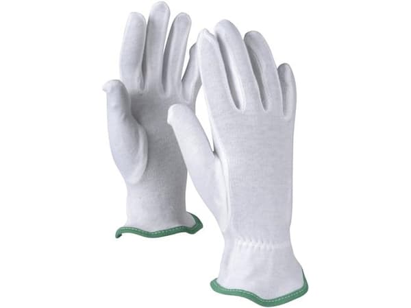 Jerseyhandske Basic 13002 hvid str 8