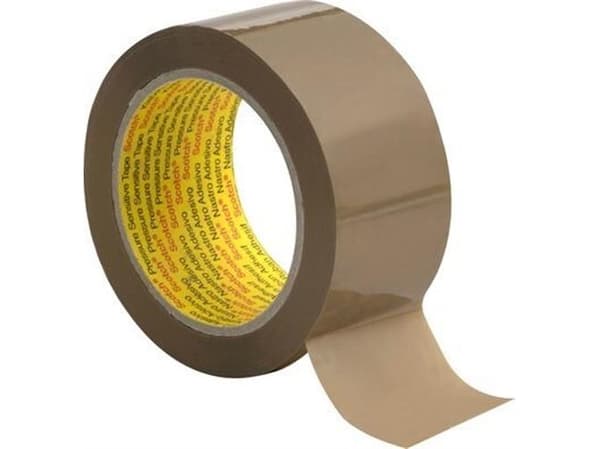 Tejp 3739 50mm 66m brun