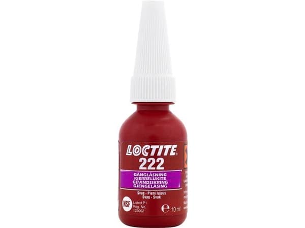 Trådlås 222 10ml svagt
