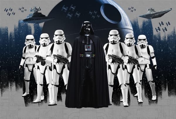 Komar Photomural Xxl4-090 Star Wars 368X248cm