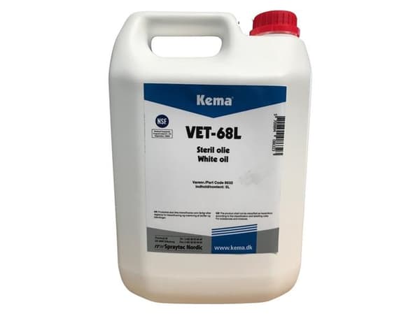 Sterilolie Kema VET-68L NSF-H1 5L