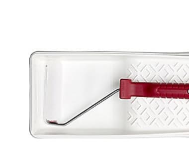 Anza minirullesæt glat 10cm - Elite (Filt) t/glatte flader, m/malebakke, minirulle & skaft