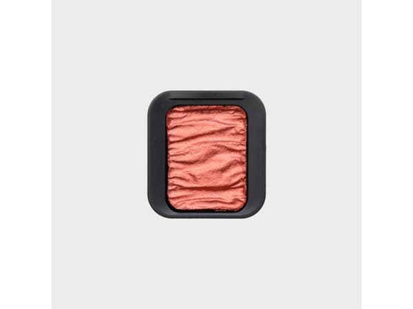 FINETEC® Premium pearlescent satin watercolour pan | Outback Red