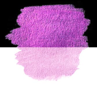 FINETEC® Premium iridescent watercolour pan | Aurora Pink