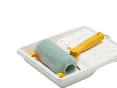 Anza maxirullesæt jævn 25cm - Basic (Anlon) t/jævne flader, m/malebakke, rulle & skaft