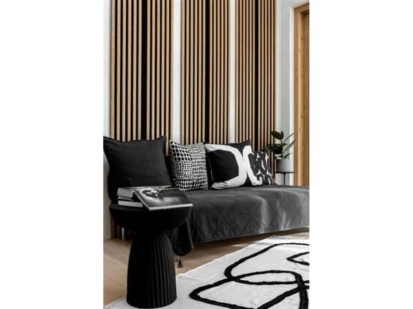 Marbet Woodline Wl 270 cm X 30cm Black/Oak Light