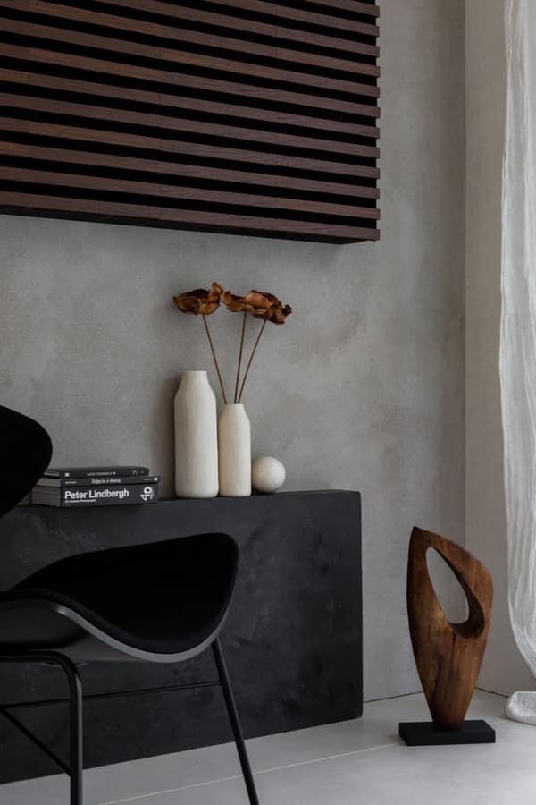 Marbet Woodline Wl 270 cm X 30 cm Black/Oak Dark