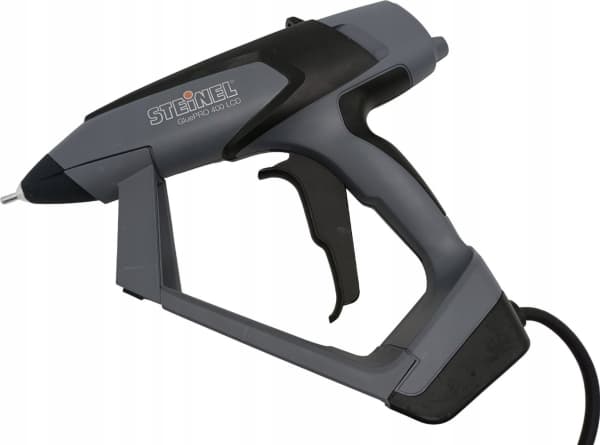 STEINEL GlueMatic 7011, Elektrisk limpistol, Grå, Oransje, LCD, Fotoark kartong, Keramisk, Glass, Lær, Plast, Gummi, Tre, 35 g/min, 1,1 cm