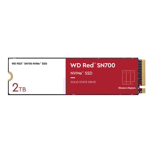 WD Red SN700 WDS200T1R0C - SSD - 2 TB - PCIe 3.0 x4 (NVMe)