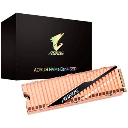 SSD GIGABYTE, 1 TB, M.2, PCIe Gen4.0 x4, 3D TLC Nand, R/W: 5000/4400 MB/s, "GP-ASM2NE6100TTTD"