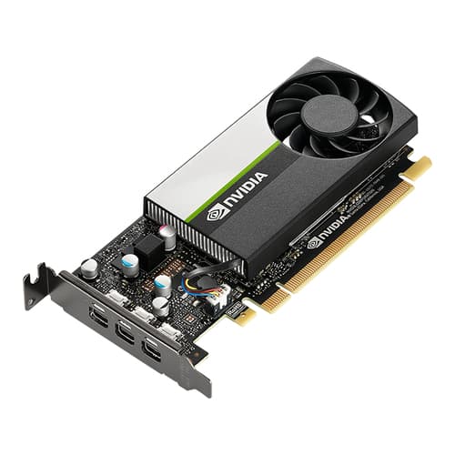 Graphic card PNY NVIDIA Quadro T400, 4GB, GDDR6, 64 bit, mini DisplayPort musta