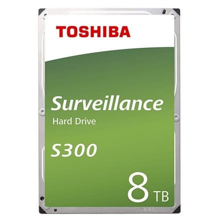 HDD TOSHIBA 8TB, S300 PRO, 7.200 rpm, buffer 256 MB, pt supraveghere, "HDWT380UZSVA"