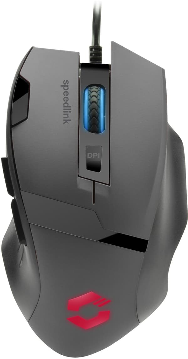 Speedlink mouse Vades, black (SL-680014-BKBK) Svart