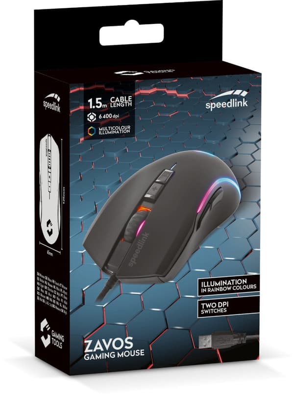 Speedlink mouse Zavos (SL-680022-RRBK)
