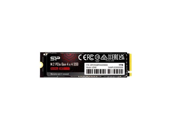 Silicon Power SSD UD90 1TB M.2, 2280, PCIe 4.0 x4, Read/Write: 5000 / 4800 MB/s