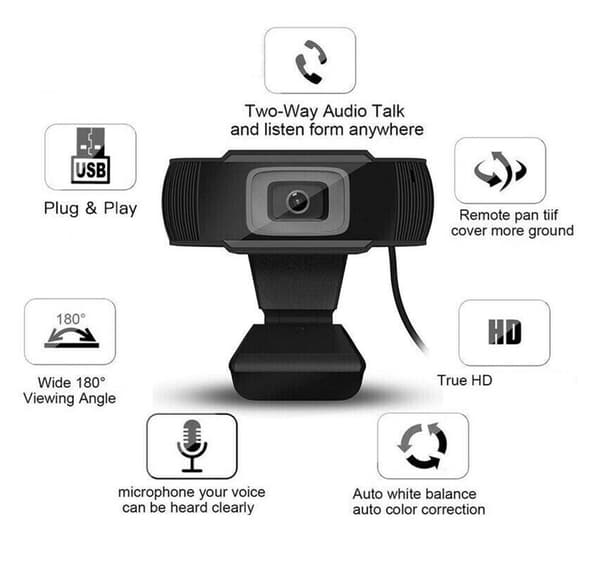 Platinet webcam PCWC1080 (45488)