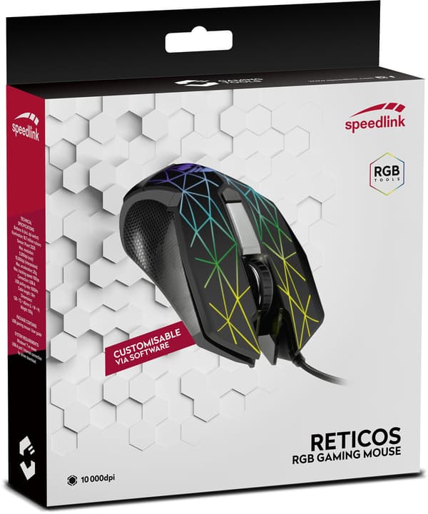 Speedlink mouse Reticos RGB (SL-680011-BK)