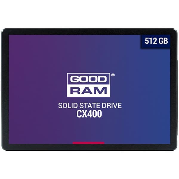 Goodram CX400 gen.2 2.5" 512 GB Serial ATA III 3D TLC  NAND