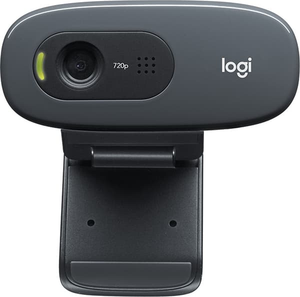 Logitech webcam C270 HD Sort