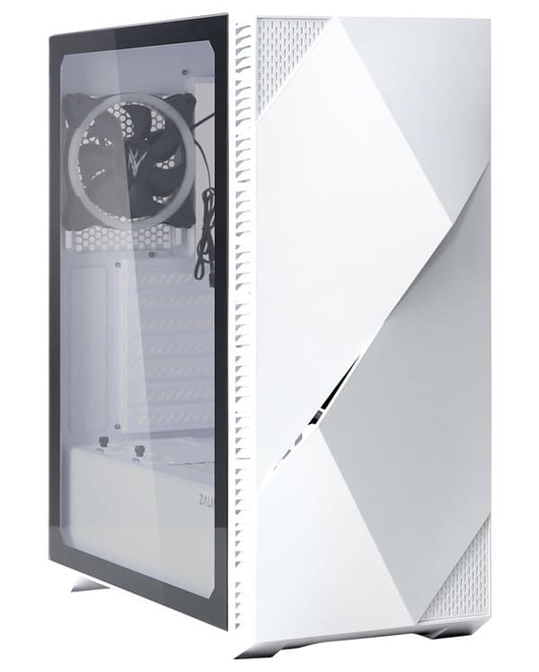 Zalman Z3 Iceberg White ATX,T/G,ARGB Fan x 2