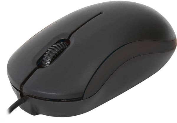Omega mouse OM-07 Optical V2, black Sort