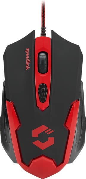 Speedlink mouse Xito Gaming, red/black (SL-680009-BKRD)