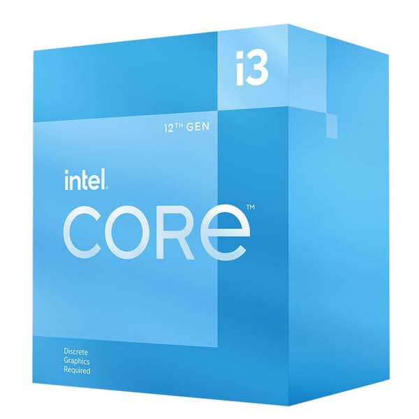 Intel CPU Desktop Core i3-12100F (3.3GHz, 12MB, LGA1700) box