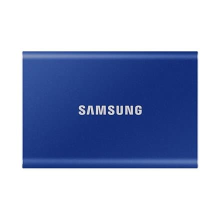 SAMSUNG Portable SSD T7 500GB external USB 3.2 Gen 2 indigo blue, "MU-PC500H/WW" (timbru verde 0.18 lei)