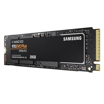 SSD SAMSUNG 970 EVO Plus, 250GB, M.2 Type 2280, MZ-V7S250BW