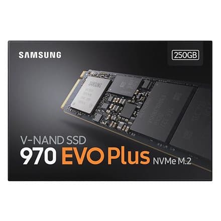 SSD SAMSUNG 970 EVO Plus, 250GB, M.2 Type 2280, MZ-V7S250BW