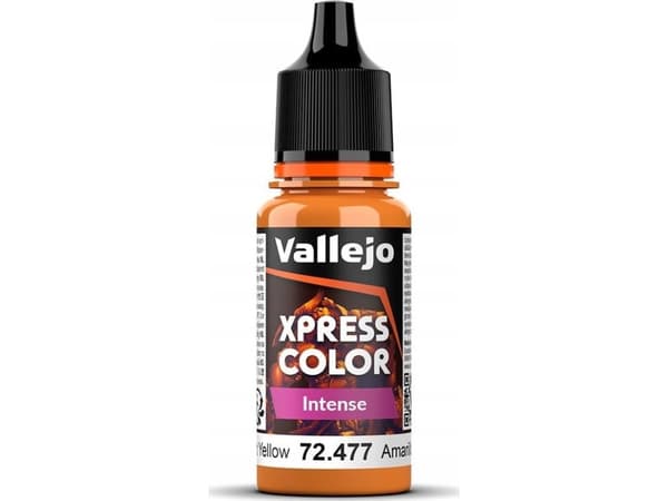 Vallejo Vallejo: 72.477 - Xpress Color Intense - Dreadnought Yellow (18 ml)