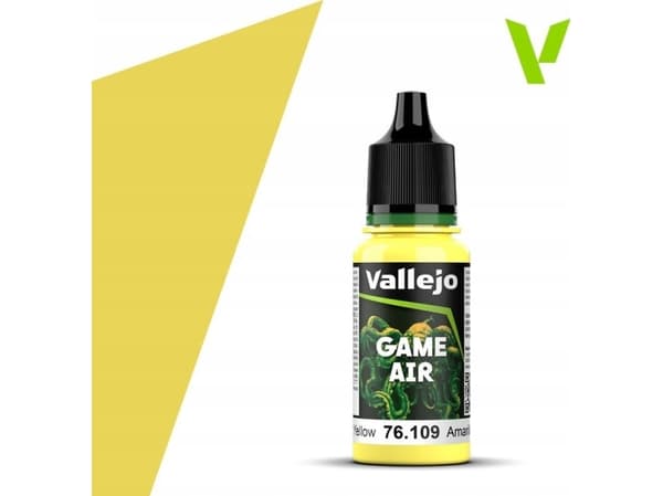 Vallejo Vallejo: 76.109 - Game Air - Toxic Yellow (18 ml)