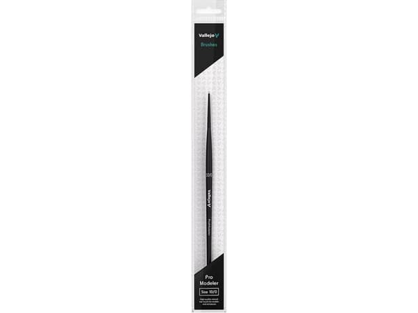 Vallejo Vallejo: B01100 - Pro Modeler - Round Brush - Natural 10/0