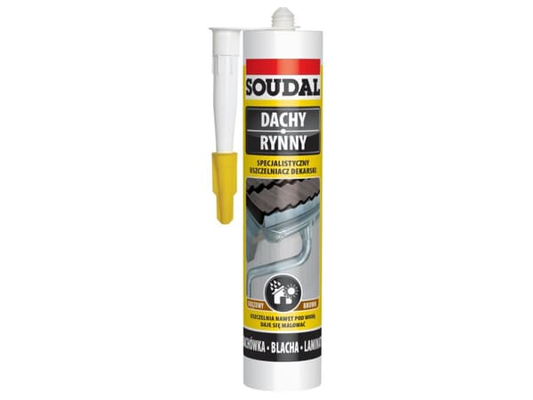 Soudal Specialist tätningsmassa för tak 310 ml klar