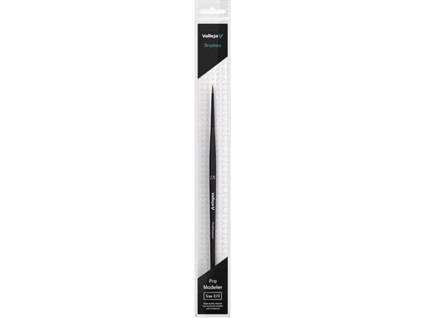 Vallejo Vallejo: B01020 - Pro Modeler - Round Brush - Natural 2/0