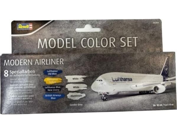 Model Color Set - Modern Airliner EDUKAMP