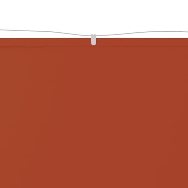 Pystymarkiisi terrakotta 140x360 cm Oxford kangas