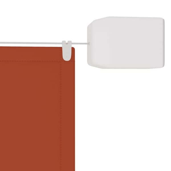 Pystymarkiisi terrakotta 140x360 cm Oxford kangas