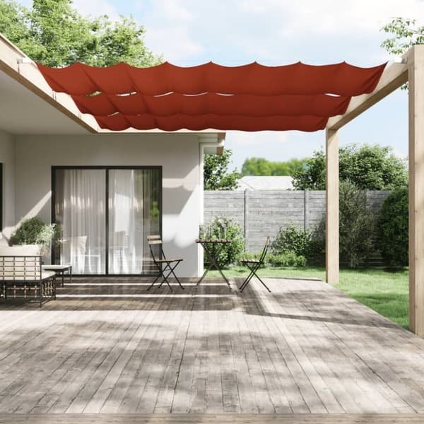 Pystymarkiisi terrakotta 140x360 cm Oxford kangas