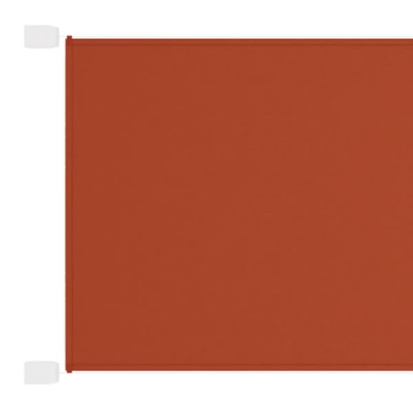 Markis vertikal terrakotta 140x600 cm oxfordtyg