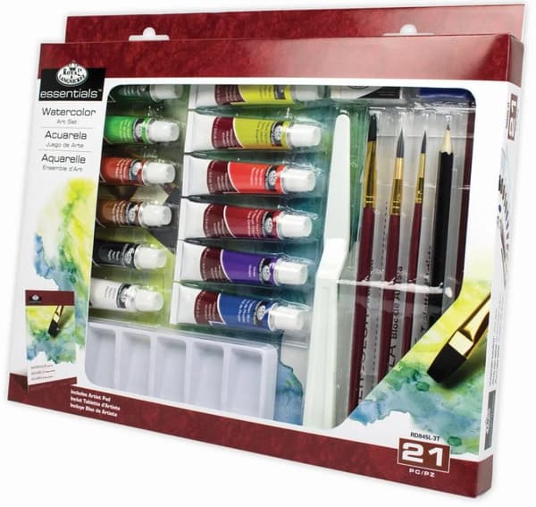 R&amp;L Watercolour Starter Set 21 delar - perfekt startset