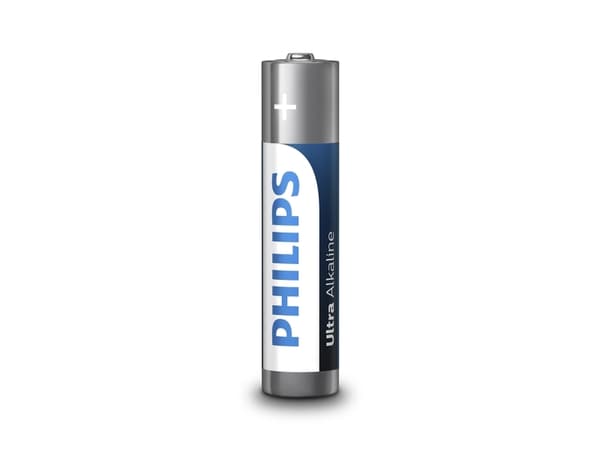PHILIPS batteri ultra alkalisk AAA 500-pakning