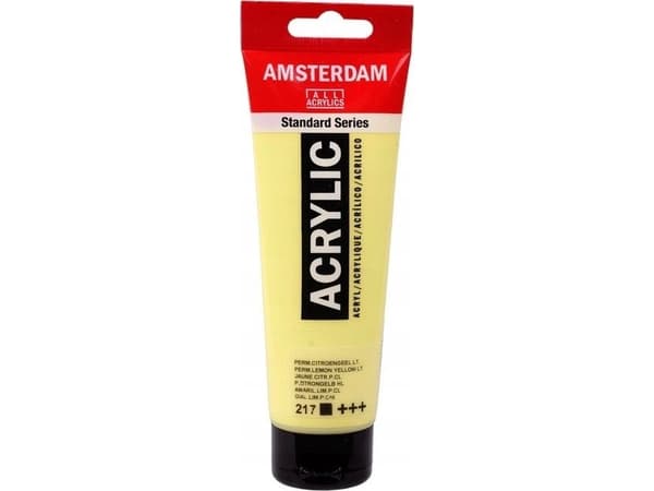 Amsterdam Standard Series Acrylic Tube Permanent Lemon Yellow Light 217