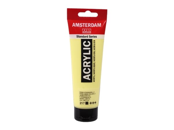 Amsterdam Standard Series Acrylic Tube Permanent Lemon Yellow Light 217