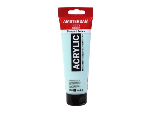 Artequipment Amsterdam Standard-sarjan akryyliputki turkoosi vihreä valo 660