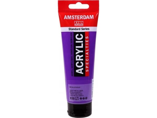 Amsterdam Standard Series Acrylic Tube Metallic Violet 835