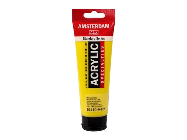 Artequipment Amsterdam Standard Series Akrylrør Metallic Gul 831